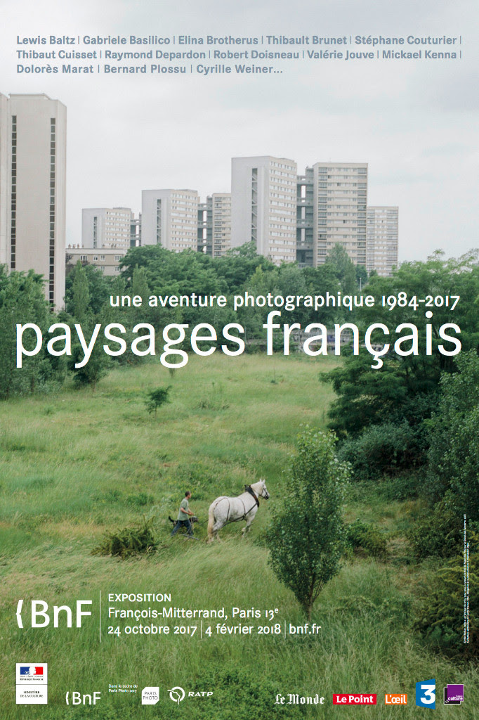 La fabrique du pré exposée dans "Paysages français - Une aventure photographique 1984-2017", Bibliothèque Nationale de France