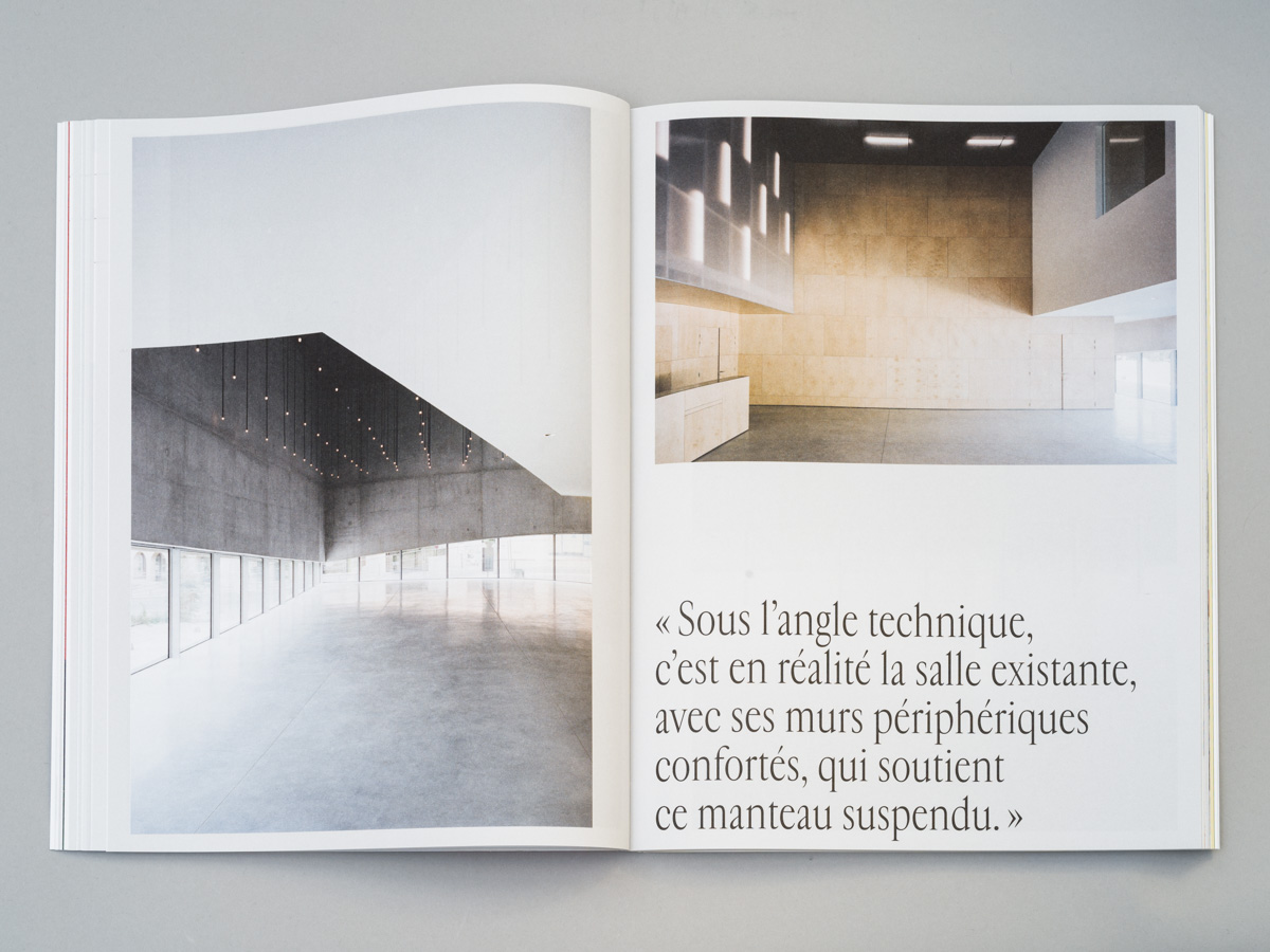 Lever de rideau – Un théâtre à Cachan, par Rafaël Magrou avec Ateliers O-S Architectes, Park Books, photo Cyrille Weiner