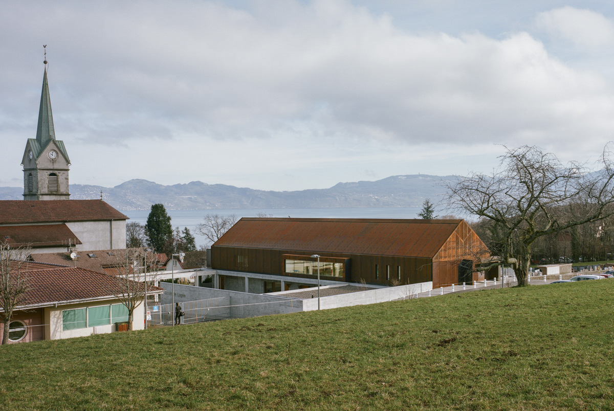 Ecole de Lugrin, Ateliers O-S Architectes, photo Cyrille Weiner